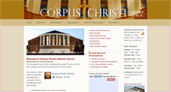 Desktop Screenshot of corpuschristilansdale.org