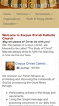 Mobile Screenshot of corpuschristilansdale.org