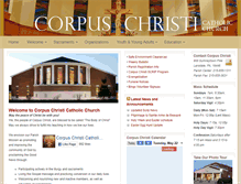 Tablet Screenshot of corpuschristilansdale.org